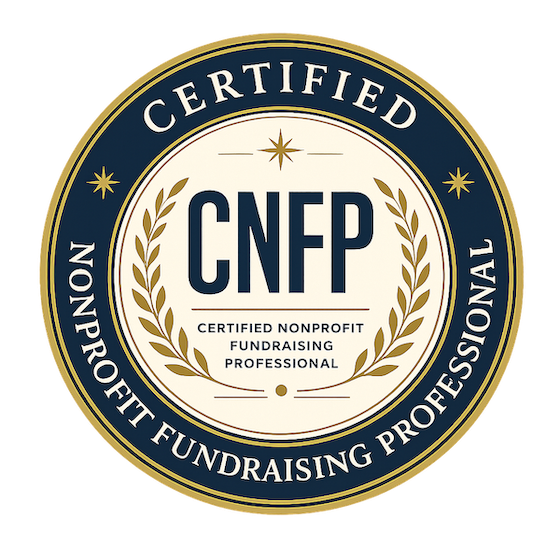 Certified Nonprofit Fundraising Professional (CNFP) emblem